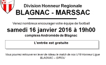 BLAGNAC – MARSSAC (Division Honneur Régionale)