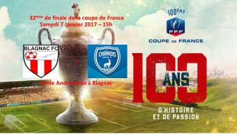 Coupe de France-32ème de Finale – BLAGNAC/NIORT (L2)
