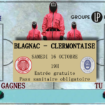 affiche coupe de france Blagnac Clermont